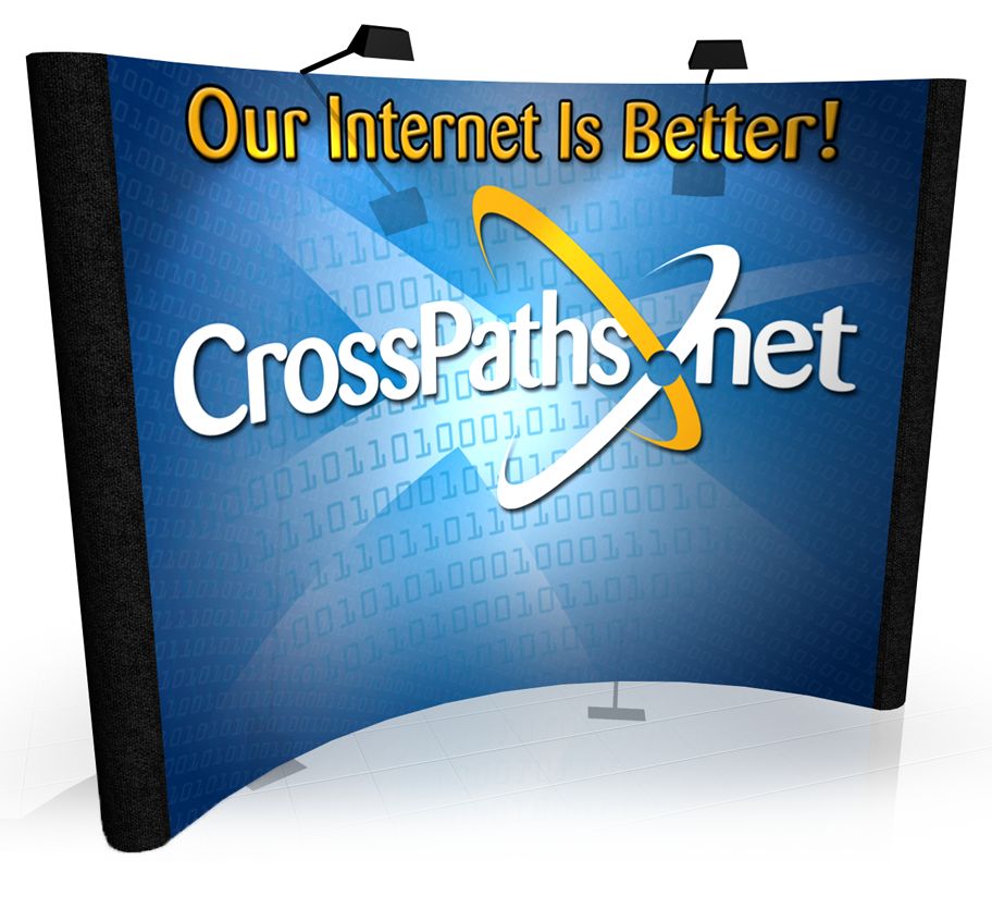 CrossPaths.net 10' x 8' Graphic