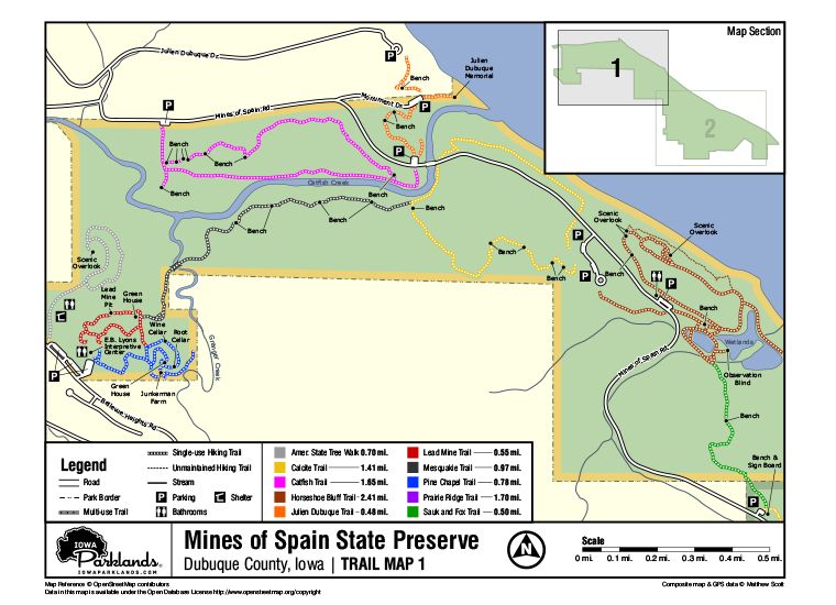 Mines of Spain Map