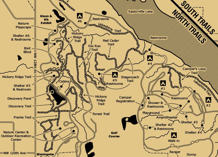 Jester Park Map