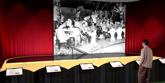 Music Man Square - Big Band Stage - Concept Rendering